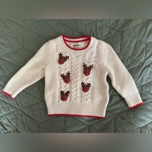 Boden Rudolph Pom Pom Jumper